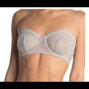 Free People NWT Starla Underwire Lace 32D Bra